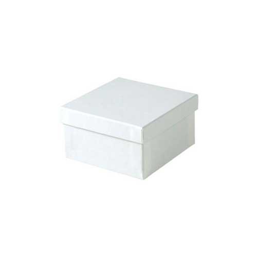 (#34) 3-1/2 x 3-1/2 x 2 WHITE GLOSS JEWELRY BOXES