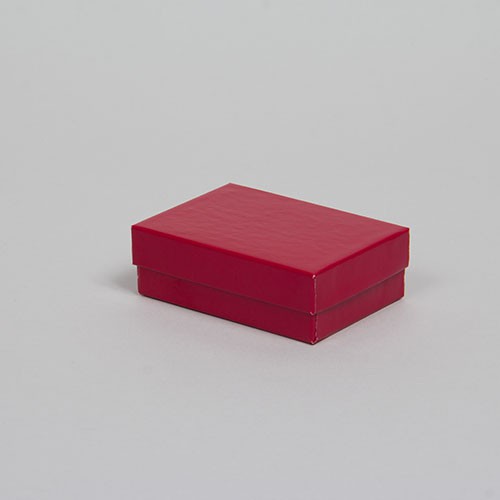 (#21) 2-1/2 x 1-1/2 x 7/8 CHERRY RED GLOSS JEWELRY BOXES