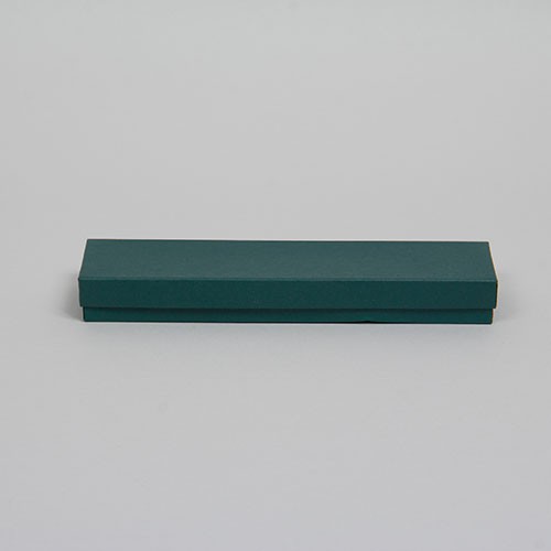 (#82A) 8 x 2 x 7/8 MATTE DEEP GREEN JEWELRY BOXES