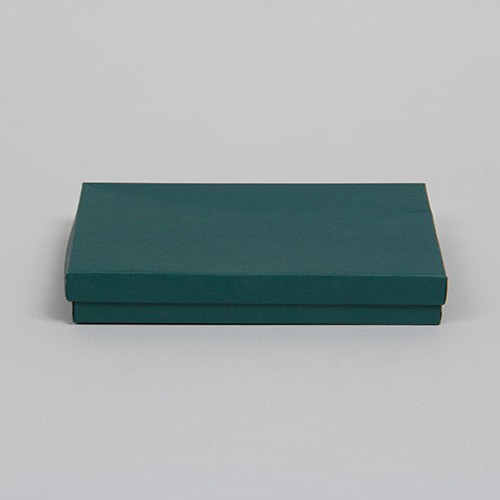 (#85) 8 x 5-1/2 x 1-1/4 MATTE DEEP GREEN JEWELRY BOXES