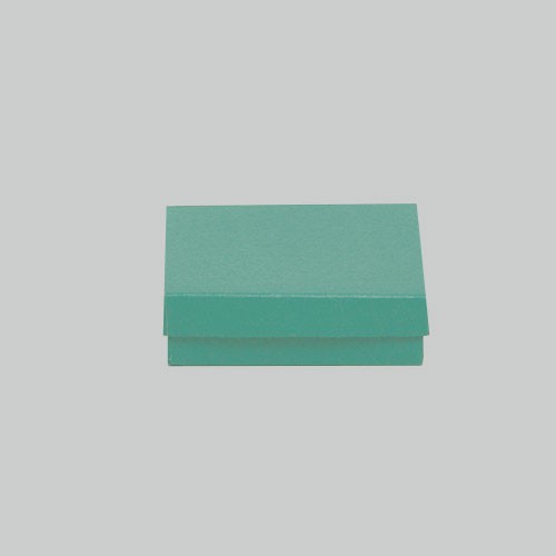 (#33) 3-1/2 x 3-1/2 x 1 MATTE JADE JEWELRY BOXES