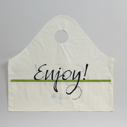 18 x 16 x 9 ENJOY WAVETOP PLASTIC CARRYOUT BAGS
