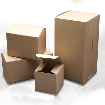  MILISTEN 2Pcs Kraft Paper Gift Box, Tuck Top Wrapping