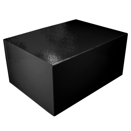 16 x 12 x 8 BLACK GLOSS MAGNETIC GIFT BOX