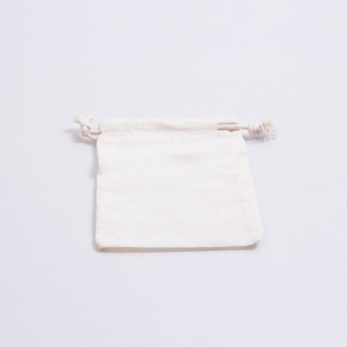 3 x 4 COTTON DRAWSTRING POUCHES