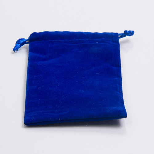 3 x 4 ROYAL BLUE VELVET DRAWSTRING POUCHES