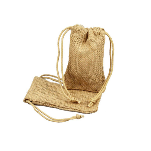 100pcs Cloth Jute Bag Sack Cotton Bag Drawstring Burlap Bag Jewelry Bags  Pouch Little Bags For Jewelry Display Storage Gift Bag on OnBuy