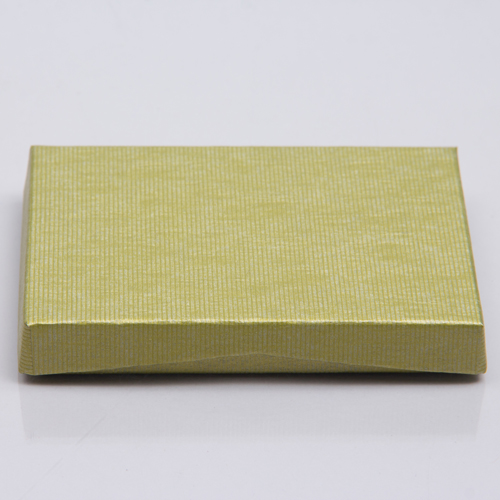 4-5/8 x 3-3/8 x 5/8 CITRINE RIB GIFT CARD BOX WITH POP-UP INSERT