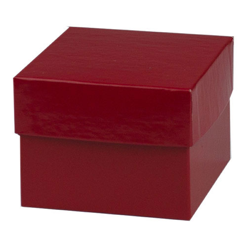 4 x 4 x 3 RED GLOSS HI-WALL GIFT BOX BASES