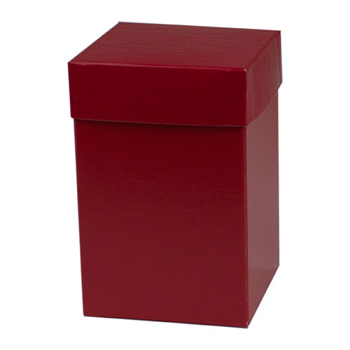 4 x 4 x 6 RED GLOSS HI-WALL GIFT BOX BASES