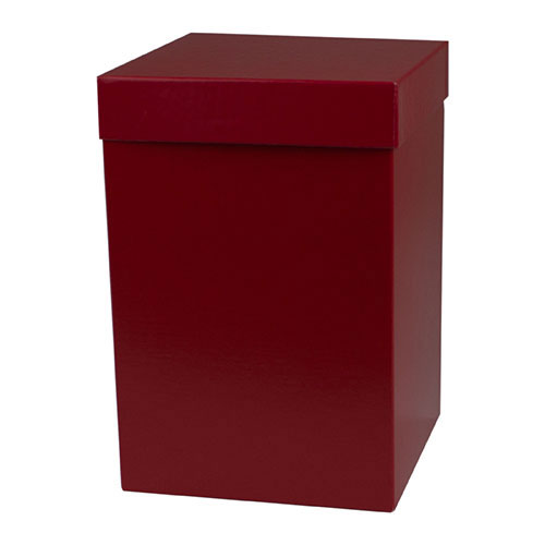 8 x 8 x 9 RED GLOSS HI-WALL GIFT BOX BASES