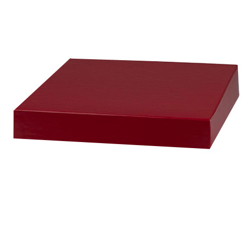 8 x 8 RED GLOSS HI-WALL BOX LIDS