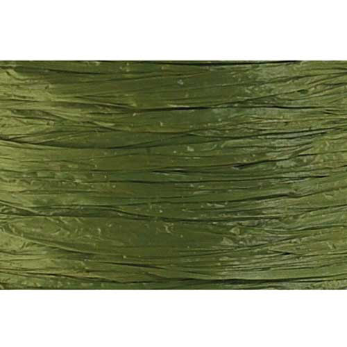 100YD OLIVE MATTE RAFFIA