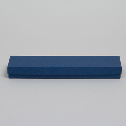 (#82A) 8 x 2 x 7/8 MATTE NAVY BLUE JEWELRY BOXES