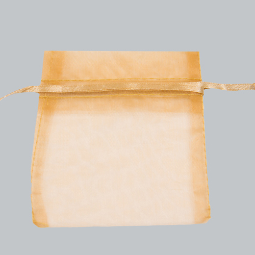 10 x 12 GOLD SHEER ORGANZA POUCHES