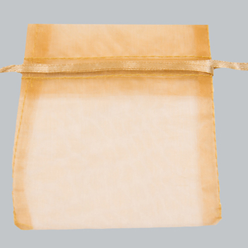 22 x 25 GOLD SHEER ORGANZA POUCHES