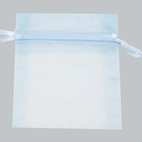 22 x 25 LIGHT BLUE SHEER ORGANZA POUCHES