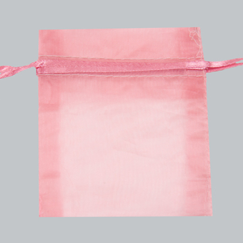 22 x 25 PINK SHEER ORGANZA POUCHES