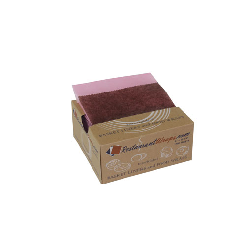 6 x 10.75 BAKERY PICK UP TISSUE SHEETS - CHOCOLATE/STRAWBERRY