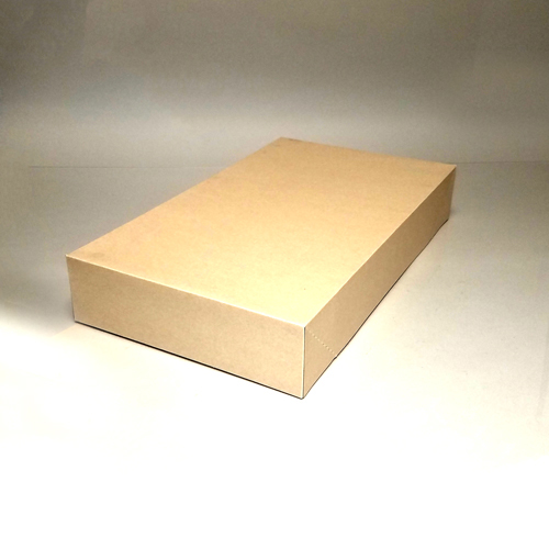 19x12x3 MATTE OATMEAL APPAREL BOX ***CLOSEOUT***