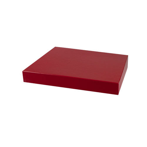 10 x 10 RED GLOSS HI-WALL BOX LIDS