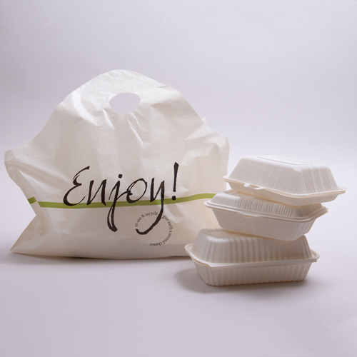 18 x 16 x 9 ENJOY WAVETOP PLASTIC CARRYOUT BAGS