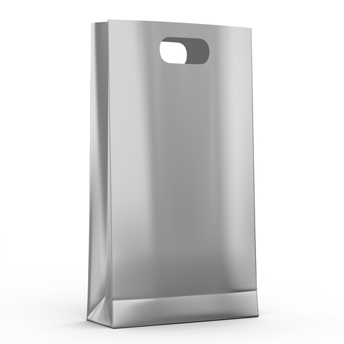 Download Frosted Plastic Tote Shopping Bags | Plastic Bags