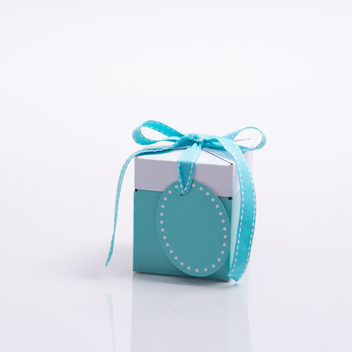 3 x 3 x 3.25 BAY BLUE POP UP BOX