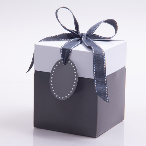5 x 5 x 6 SLATE GRAY POP UP BOX