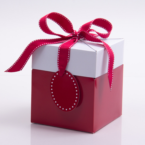 5 x 5 x 6 RED POP UP BOX