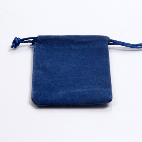 3 x 4 NAVY VELVET DRAWSTRING POUCHES