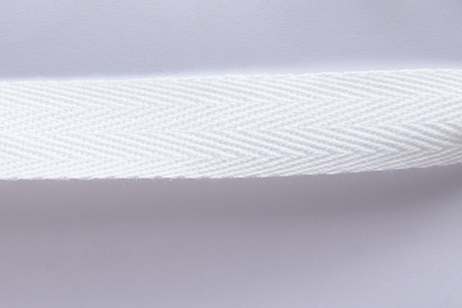 13 x 5 x 10 MATTE WHITE TINTED PAPER EUROTOTE SHOPPING BAGS - TWILL RIBBON HANDLES