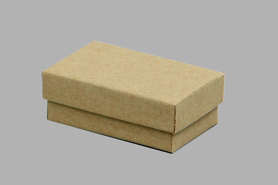 100 KRAFT BROWN COTTON FILLED BOXES 3.25 x 2.25 x 1 for Jewelry and Gifts K32 100 KRAFT BROWN COTTON FILLED BOXES 3.25 x 2.25 x 1 for Jewelry and Gifts K32