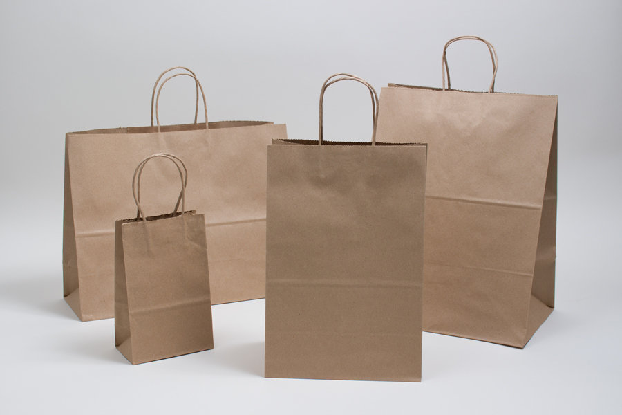 Wholesale Kraft Paper Shopping Bags EcoFriendly Bags