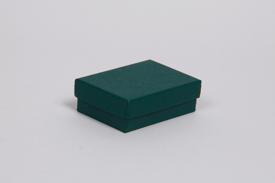32 Matte Dark Green TwoPiece Jewelry Boxes