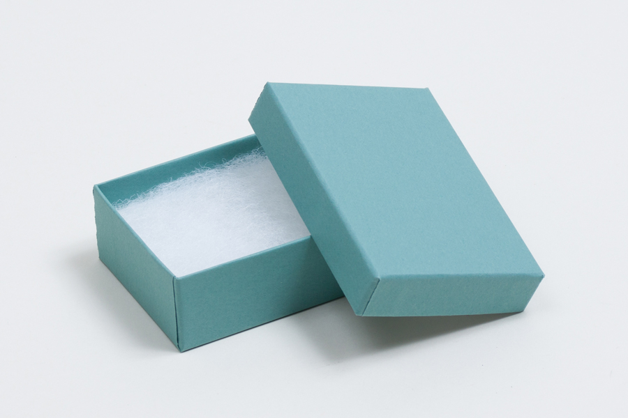 (#32) 3-1/16 x 2-1/8 x 1 MATTE JADE JEWELRY BOXES