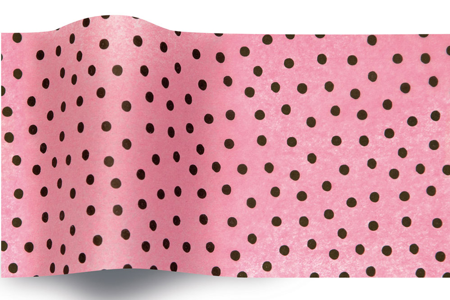 20 x 30 SATINWRAP TISSUE PAPER -  SPECKLED RASPBERR