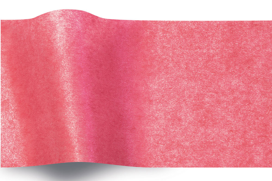 20 x 30 SATINWRAP TISSUE PAPER - CERISE PEARLESENC