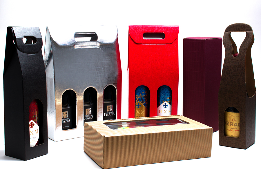 Wine Packaging - Wine Bottle Boxes & Carriers