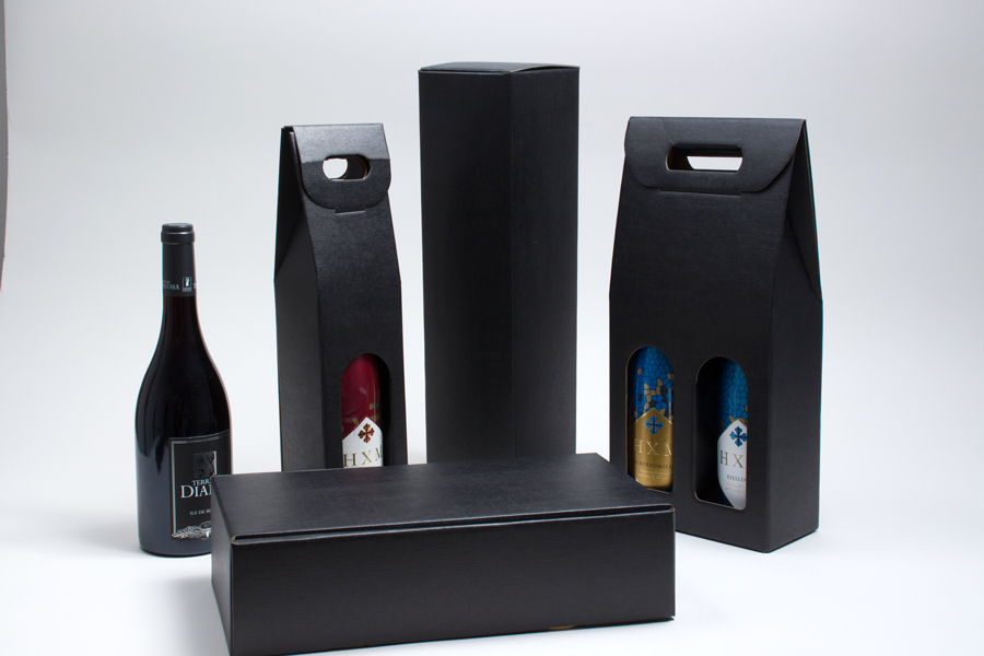 MC - Wine Packaging - Nero Black Linen