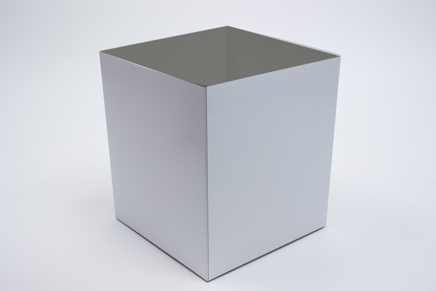 8 x 8 x 9 WHITE GLOSS HI-WALL GIFT BOX BASES *LIDS SOLD SEPARATELY*
