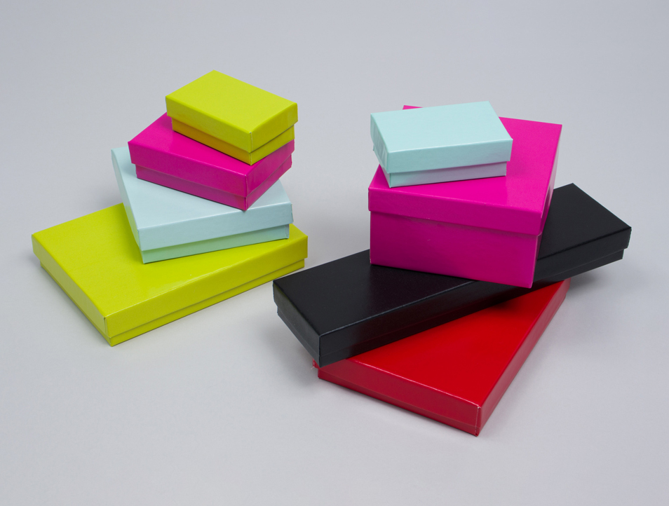 MC - Paper Boxes - Jewelry - Gloss Colors