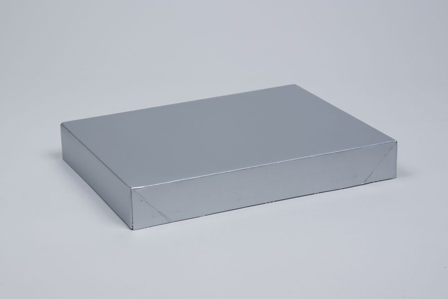 11.5 x 8.5 x 1.6 SILVER GLOSS APPAREL BOX