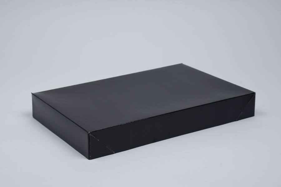 15 x 9.5 x 2 BLACK GLOSS APPAREL BOX