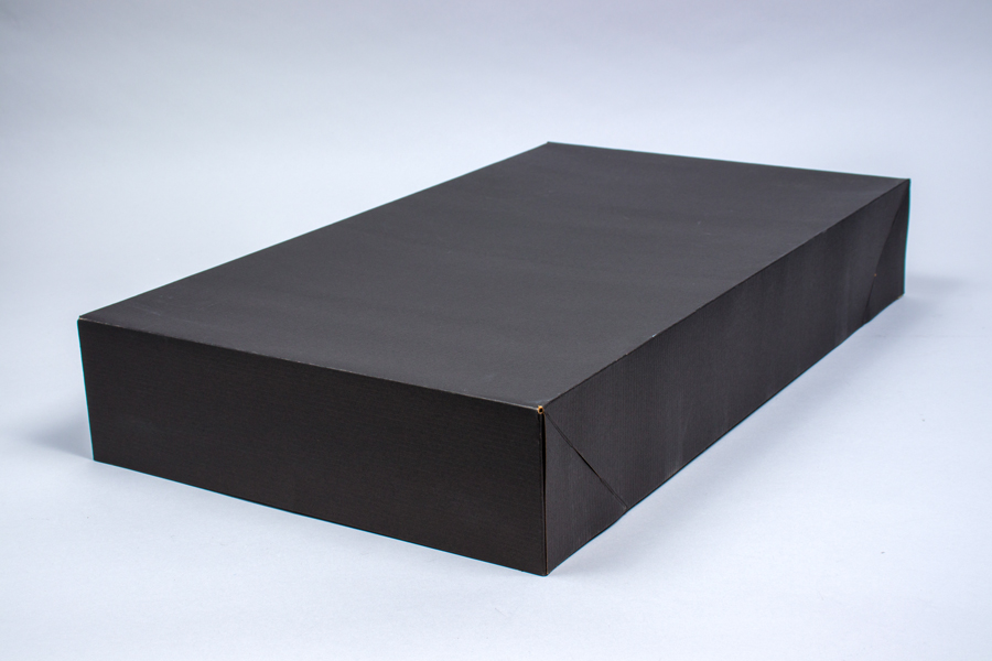 24 x 14 x 4 BLACK PINSTRIPE APPAREL BOX