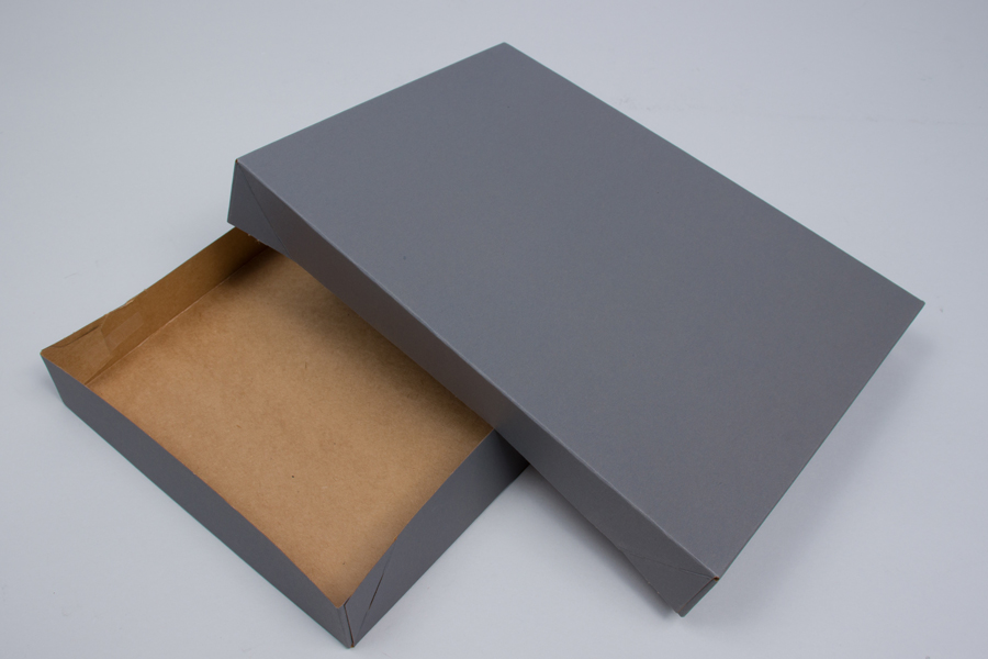 15 x 9.5 x 2 Slate Gray Apparel Box