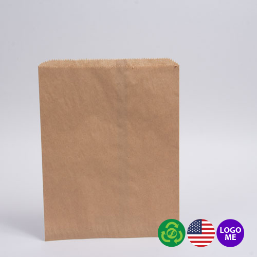 14 x 3 x 21 NATURAL KRAFT PAPER MERCHANDISE BAGS