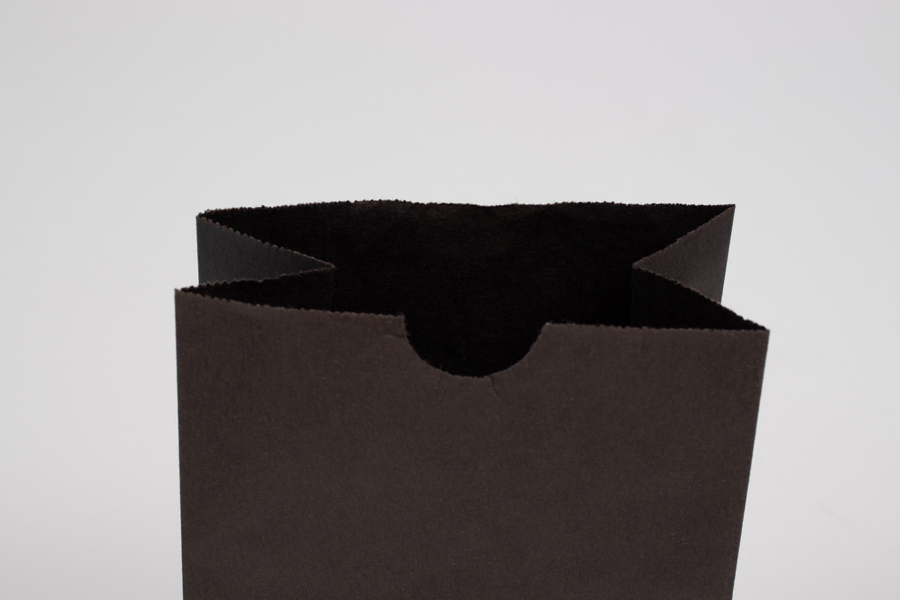 6# - 6 x 3-5/8 x 11-1/6  BLACK SOS PAPER BAGS