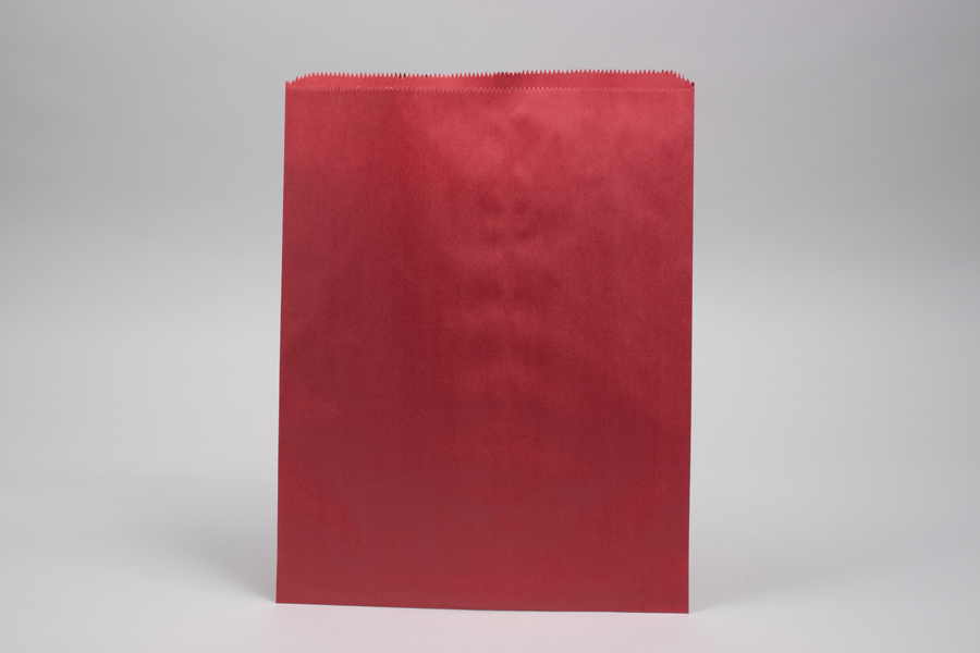 12 x 15 RED PAPER MERCHANDISE BAGS