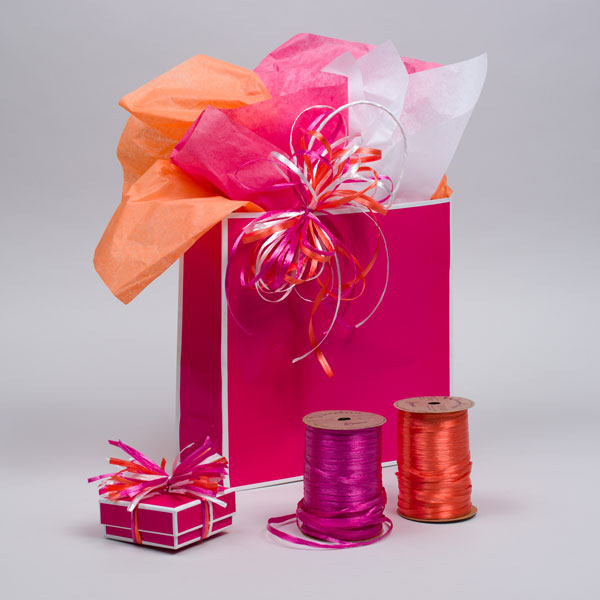 Pearlized Hunter Gift Wrap Packaging Raffia Ribbon with Gift Tags –  CakeSupplyShop